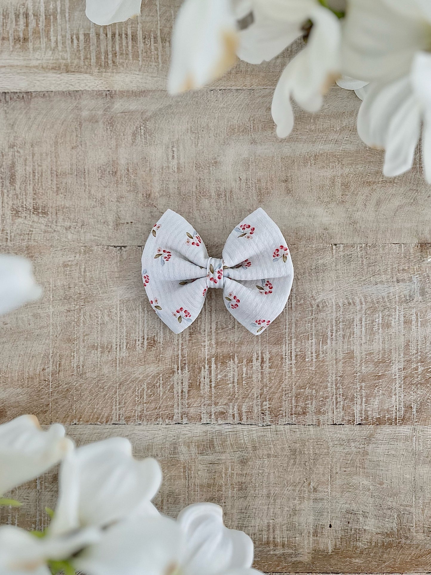 Cherry Orchard Bow Tie