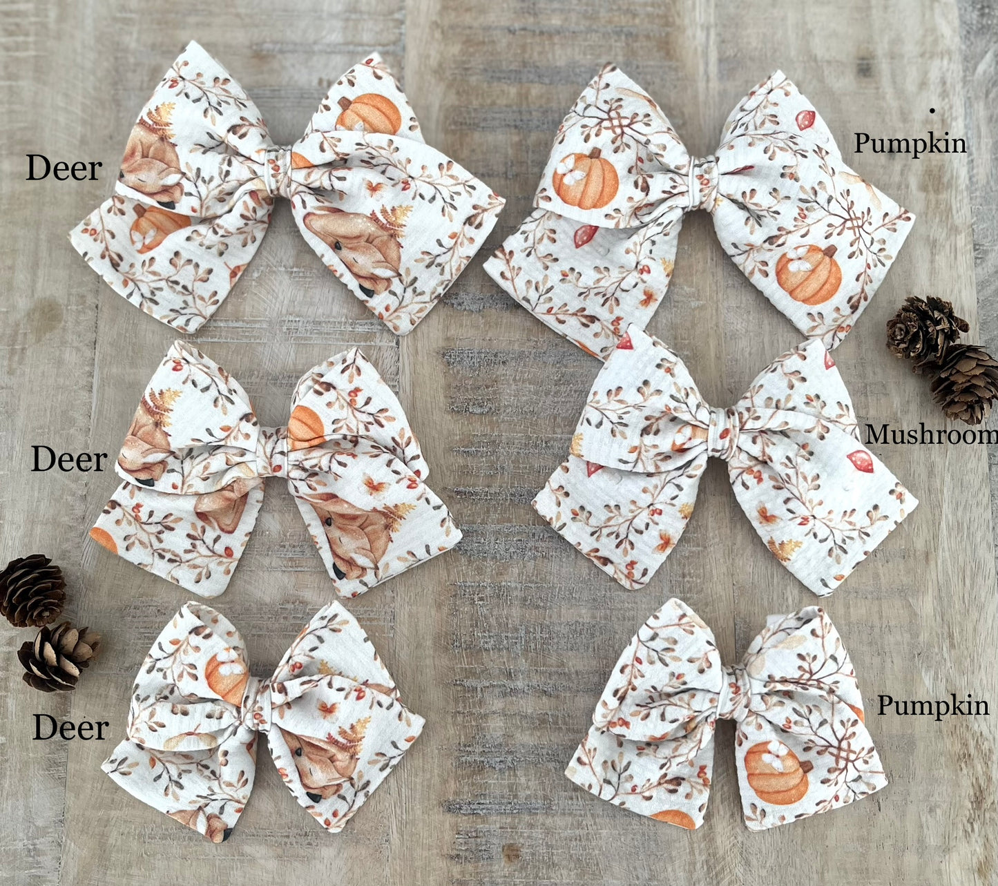 Autumn Forest Sailor Bow