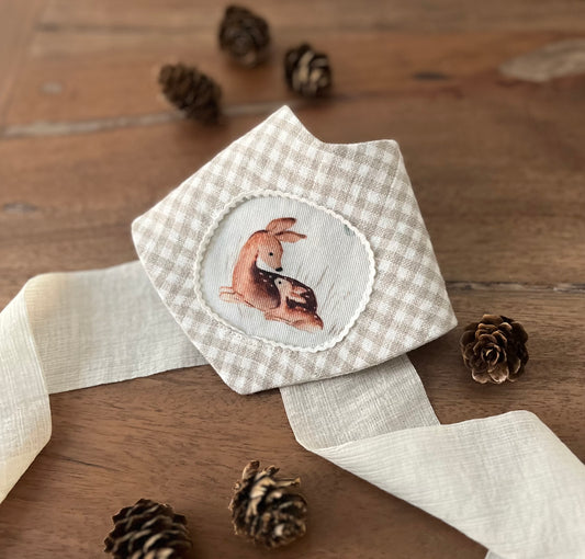 Mama & Me Linen Bandana