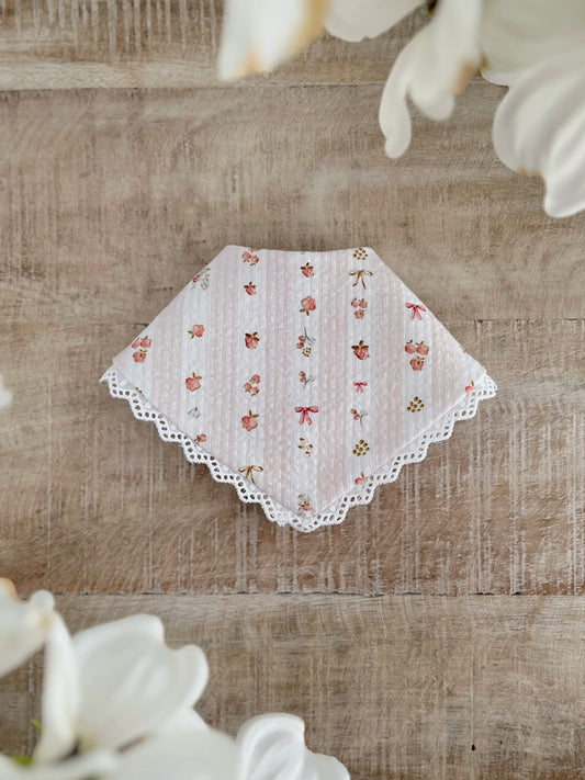 Berry Stripe - Pink Bandana