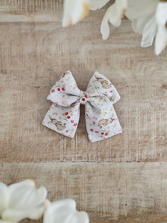 Cotton-tail Sailor Bow