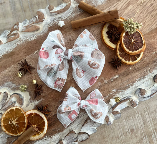 Festive Bakehouse Fable Hair Bow
