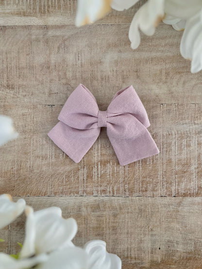 Shortcake Linen Sailor Bow