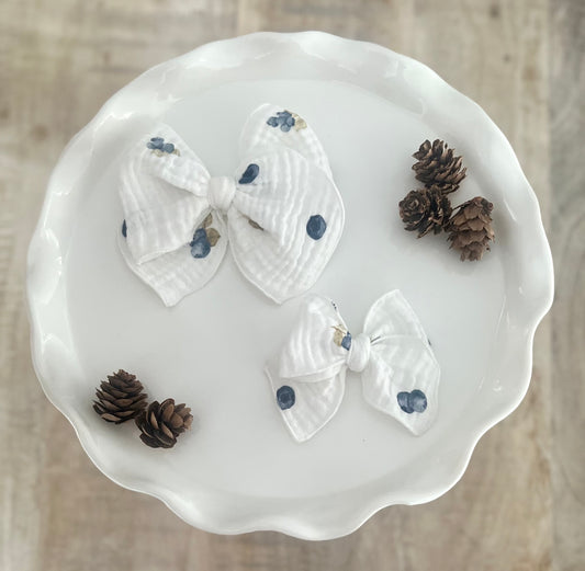 Blueberries Fable Hair Bow