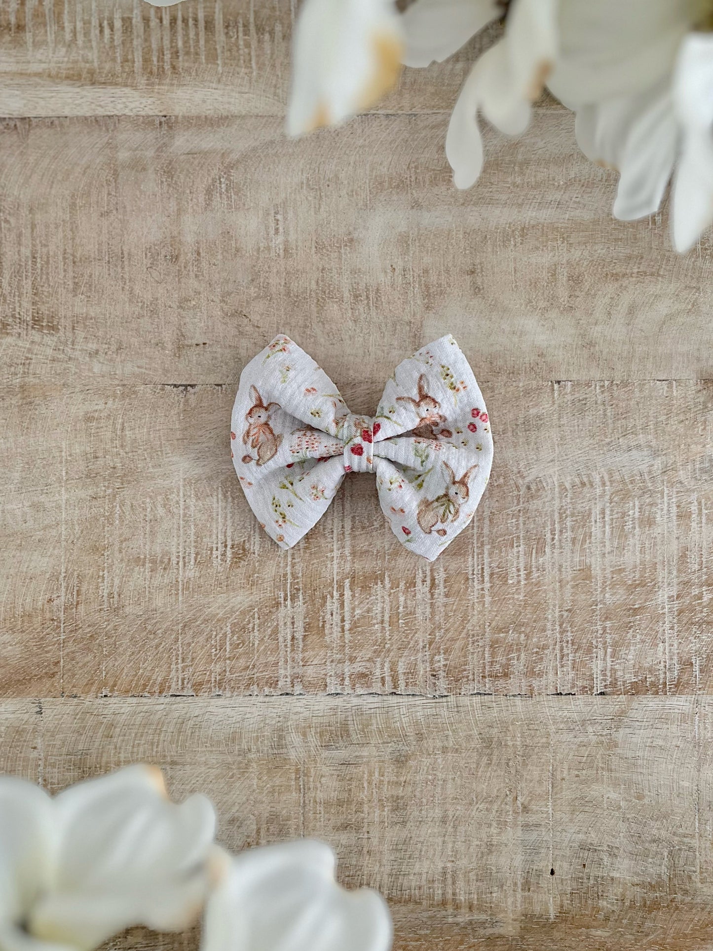 Cotton-tail Bow Tie