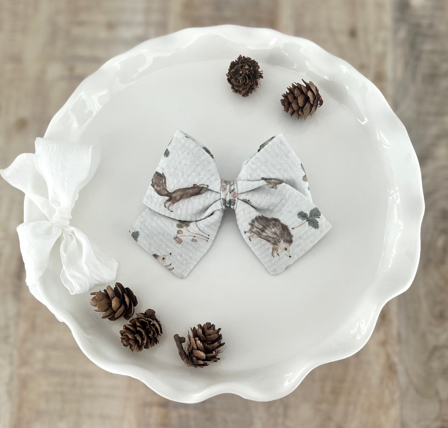 Forest Friends Sailor Bow