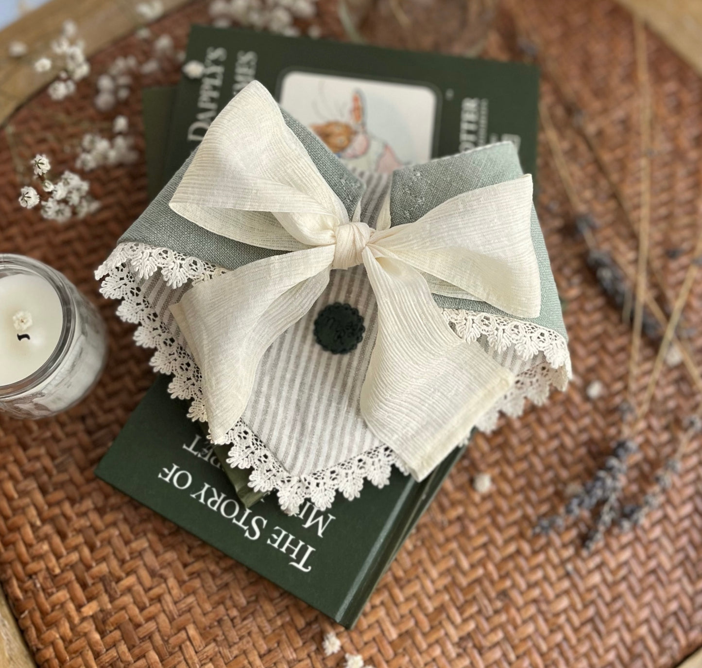 Sage Linen Bandana