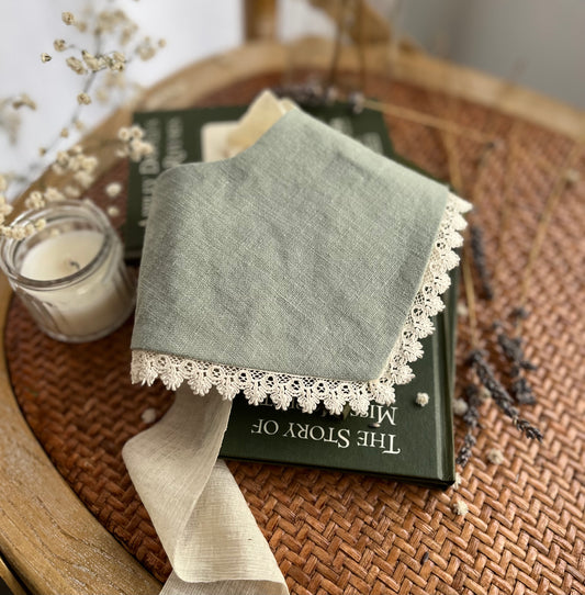 Sage Linen Bandana